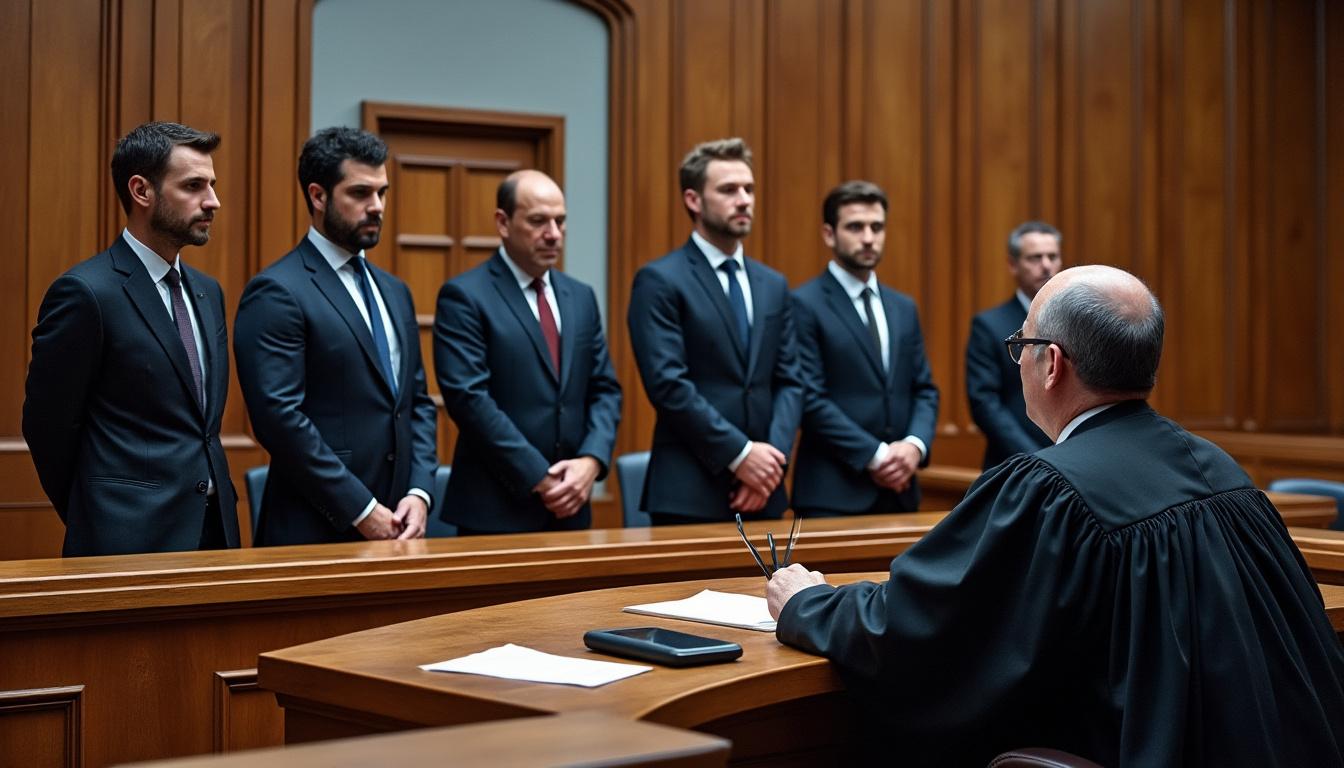 au tribunal de saint-malo, sept hommes sont jugés pour leur implication dans un réseau de trafic de cbd, mettant en lumière les enjeux légaux autour de cette substance.