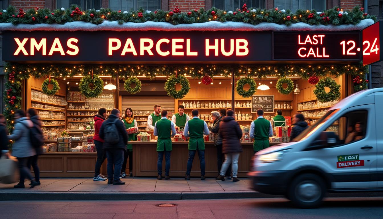 découvrez comment un vendeur de cbd en point relais fait face à l'effervescence de noël, débordé par la vague de clients durant cette période festive.