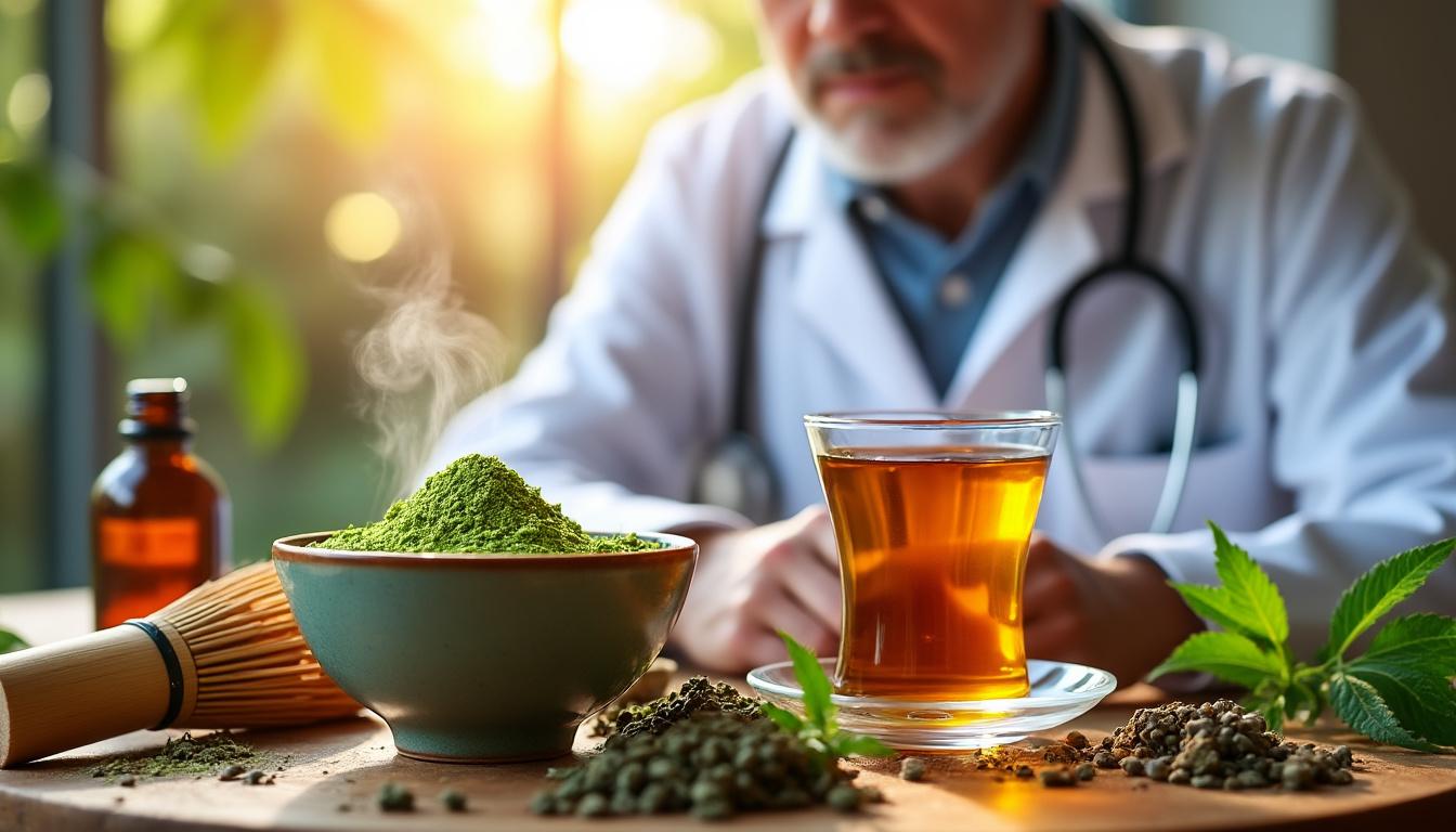 découvrez l'avis d'un médecin sur le thé matcha et la tisane au cbd : véritables alliés santé ou simple effet de mode ? analyse complète et conseils santé.