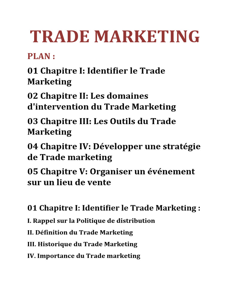 découvrez comment le trade marketing influence et optimise la stratégie commerciale des entreprises pour augmenter leurs ventes et renforcer leur position sur le marché.